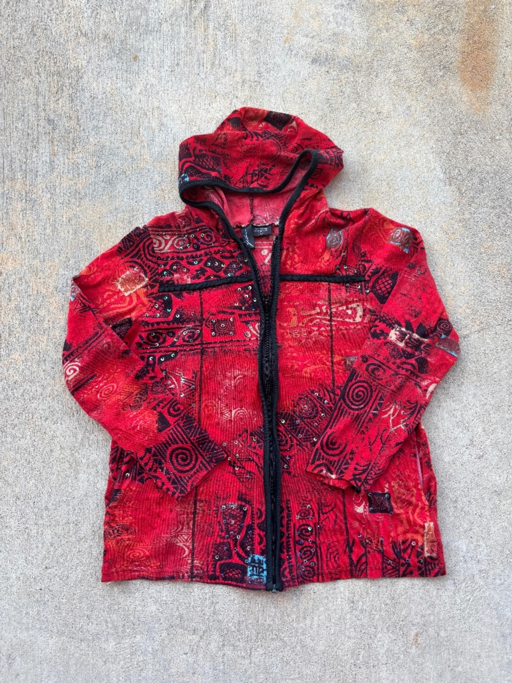 2000s Vintage Lightweight Beaded Jacket